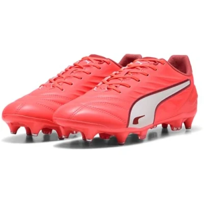 Afbeelding van KING PRO MxSG voetbalschoenen, Rood/Wit, Maat 46,5 PUMA