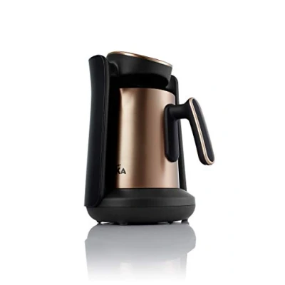 Afbeelding van OK0010 Arzum OKKA Minio PRO Stalen Koffiepot Copper Turkse Koffiemachine 4 kopjes Turkish Coffee Maker Steel Pot