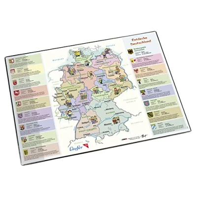 Image de Lufer schreibunterlage entdecke deutschland, 400 x 530 mm lâufer 45346