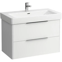 Afbeelding van LAUFEN Base for Pro S wastafelonderbouwkast met 2 laden voor wastafel