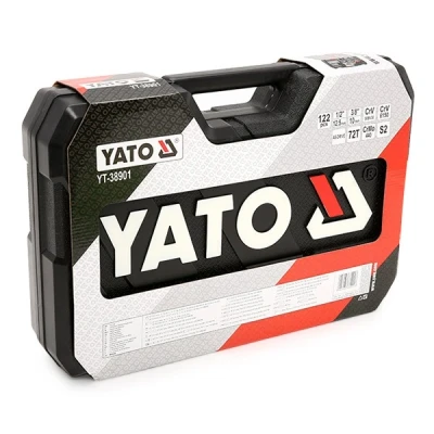 Afbeelding van YATO YT 38901 Gereedschapset 122 12,5 (1/2&quot;), 10 (3/8&quot;)