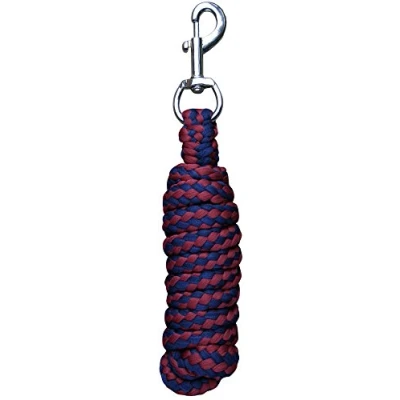 Image de Harry&#039;s Horse Longe pour Licol Soft Support Mousqueton Bordeaux/Marine