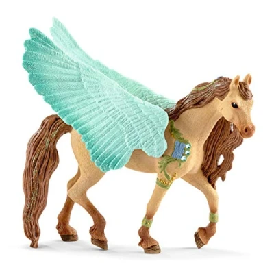 Afbeelding van Schleich Figuur bayala Gedecoreerde Pegasus Hengst Multi