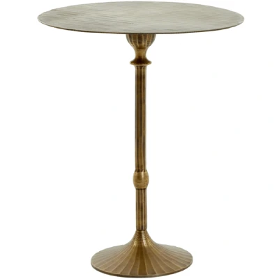 Afbeelding van Bijzettafel Janna Ø50x60 cm Brons