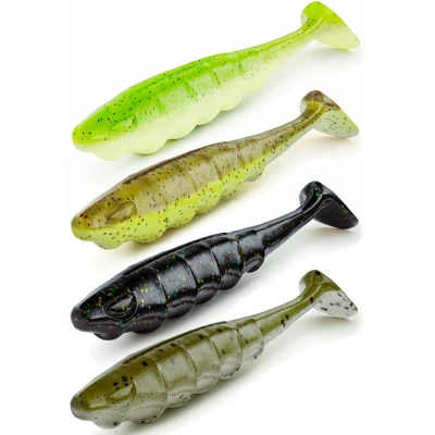 Afbeelding van Nays Predator Shad C 01 3.5&#039;&#039; 8.9cm (5.7g) (9 Stuks)