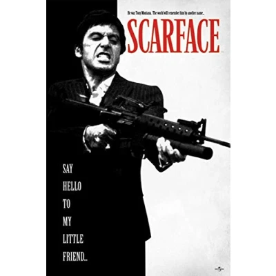 Afbeelding van Scarface Say Hello to My Little Friend Maxi Poster
