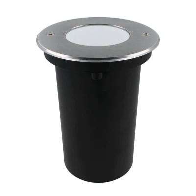 Afbeelding van Yphix Grondspot Led Voor Buiten (ip67) Alexis Gu10 Rvs Rond Melkwit LEDdirect.nl