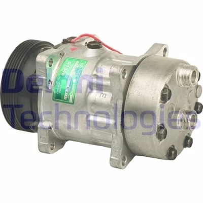 Afbeelding van DELPHI TSP0159042 AC Compressor Sanden SD7H15 PAG 46 Met compressorolie FIAT: Ducato II Minibus