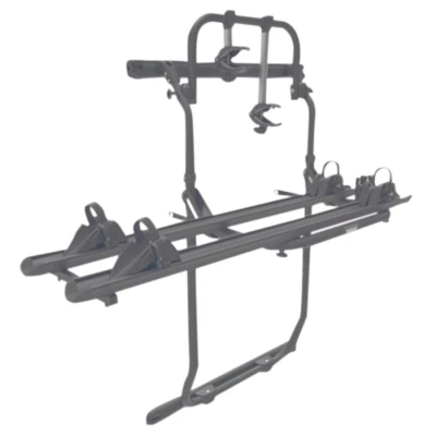Image de Porte vélos fourgon 2 portes arrière thule elite van xt noir pour