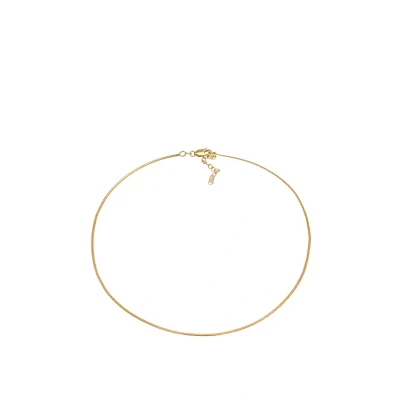 Afbeelding van Elli Halsketting Dames Choker Venetiaanse Ketting Basis Blogger Trend in 925 Sterling Zilver