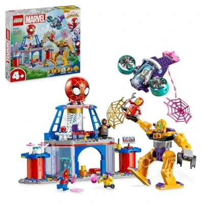 Image de LEGO® Spidey 10794 Le QG des lanceurs de toile l’équipe
