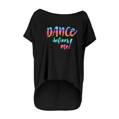 Afbeelding van Winshape MCT017 Ultra Light Tshirt print, Dames, Maat: XXL, Black