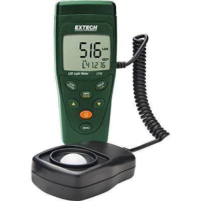 Afbeelding van Extech, Detectoren, Luxmeter LT45 tot 400000 lx Ka