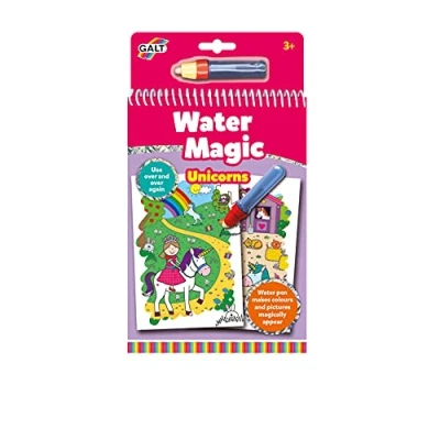 Afbeelding van Galt Waterkleurboek Water Magic Eenhoorn Kleurboek