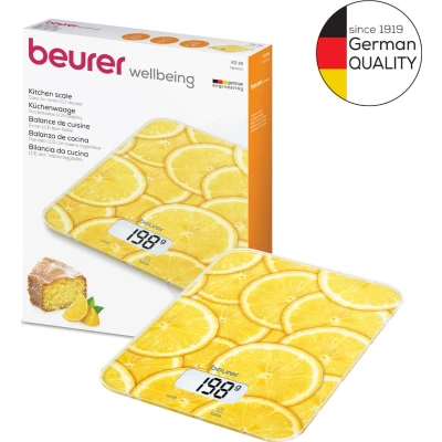 Afbeelding van Beurer KS 19 Keukenweegschaal Digitaal Weegbereik (max.): 5 kg Geel