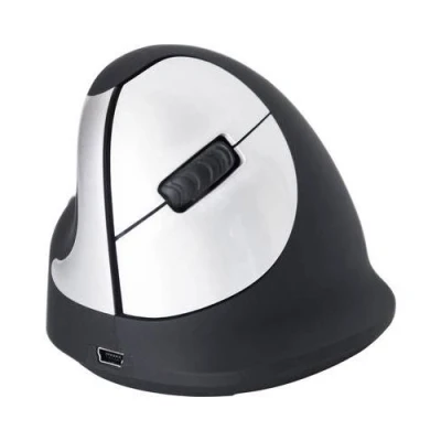 Image de R Go HE Mouse souris 2.4 GHz noir, argenté(e)