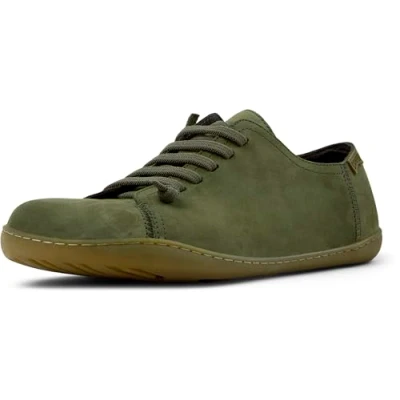 Afbeelding van Camper PEU CAMI Sneakers laag, Heren, Maat: 46, Dark green Veloursleer