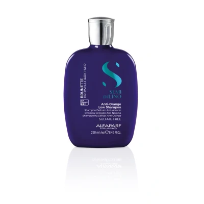 Afbeelding van Alfaparf Milano Semi Di Lino Brunette Anti Orange Low Shampoo 250 ml