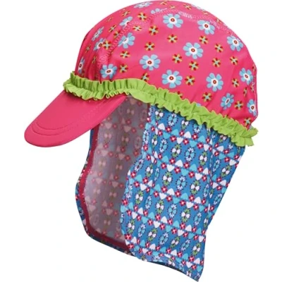 Afbeelding van Playshoes UV werende zonnepetje voor kinderen Bloem 51cm