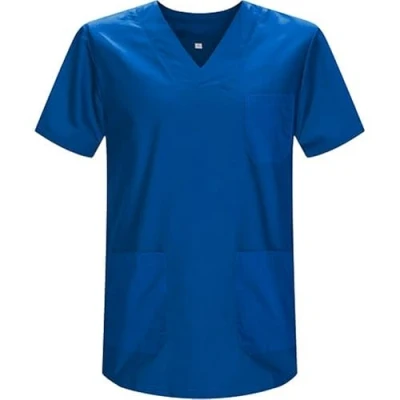 Afbeelding van MISEMIYA Waterval Unisex Medische Verpleegkundige Uniform Schoonmaak Cosmetische Werk Reiniging Veterinair Tandarts Sanitaire Hospitality Ref. 817, Geel.