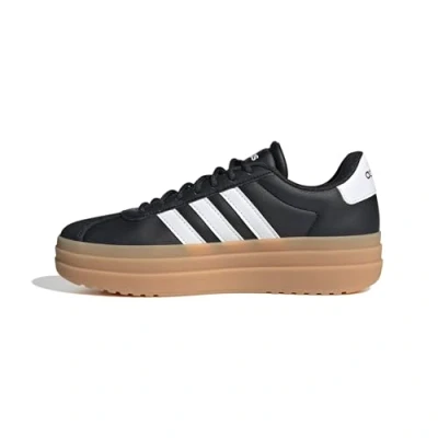 Afbeelding van adidas VL COURT BOLD SHOES Damesschoenen, Core Zwart/Ftwr Wit/Cyber Met, 42 2/3 EU