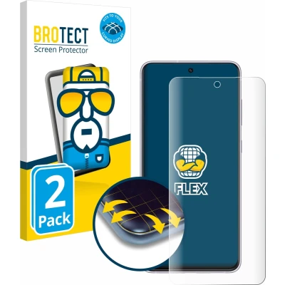 Afbeelding van BROTECT Screenprotector voor Samsung Galaxy S21 FE 5G Folie Beschermfolie transparant volledig dekking (2 Stuks)