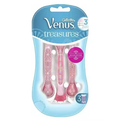 Afbeelding van Gillette Venus Treasures Wegwerp Scheermesjes 3 Stuks