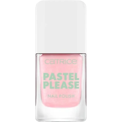 Afbeelding van Catrice Pastel Please Nagellak nr. 010, roze, duurzaam, sterk gepigmenteerd, glinsterend, intense kleur, zonder aceton, veganistisch, microplasticdeeltjes, parfum, 10,5 ml