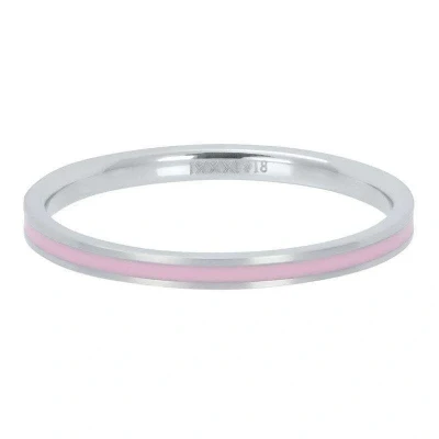 Afbeelding van iXXXi Line Pink Matt Vulring 2mm Zilver maat 17