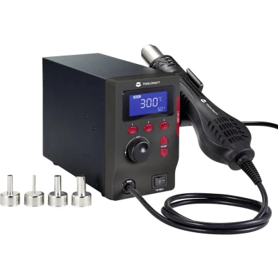 Afbeelding van TOOLCRAFT LSH 880 Hetelucht soldeerstation Digitaal 800 W 100 500 C