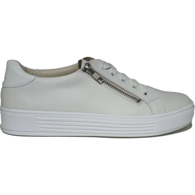 Afbeelding van Solidus, 37004, 37004 10066, Witte dames sneaker wijdte H