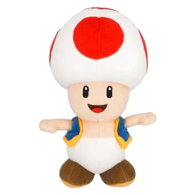 Afbeelding van Nintendo Together+ Super Mario Knuffel Toad Pluche 20cm