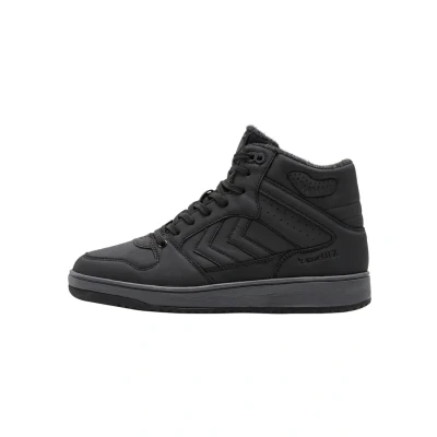 Afbeelding van Hummel ST. Power PLAY MID TEX Sneakers hoog, Maat: 39, Black Leer/ synthetisch