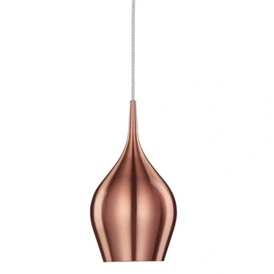 Afbeelding van Levendige hanglamp Ø 12 cm, roze metallic