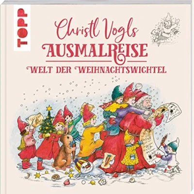 Afbeelding van Christl Vogls Ausmalreise Welt der Weihnachtswichtel
