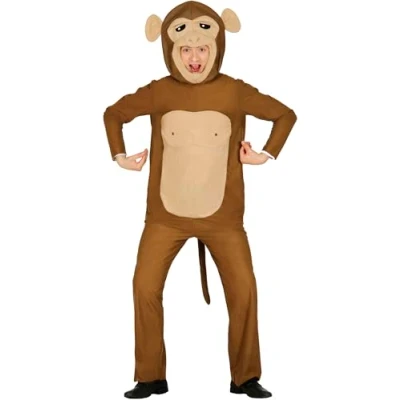 Afbeelding van Fiestas Guirca Volwassenkostuum Monkey maat L (52 54)