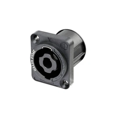 Afbeelding van Neutrik NL2MPXX Luidsprekerconnector Flensbus, contacten recht Aantal polen: 2 Zwart 1 stuk(s)