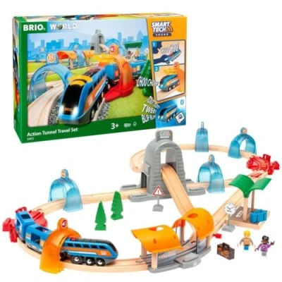 Afbeelding van BRIO Smart Tech Sound Action Tunnel reisset 33972