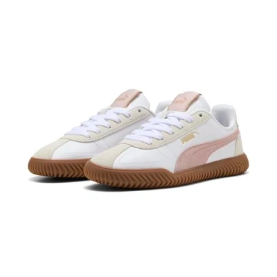 Afbeelding van Puma CLUB Kayzer OG Unisex Sneakers laag, Maat: 36, White/mauve mist/vapor gray Leer/ synthetisch