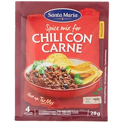 Afbeelding van Santa Maria Chili Con Carne Kruidenmix, 28 g