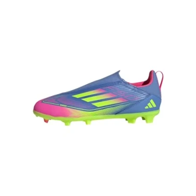 Afbeelding van adidas Performance F50 League Veterloze Firm / Multi Ground Voetbalschoenen Kids Kinderen Blauw 36