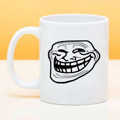 Afbeelding van Mok Trollface