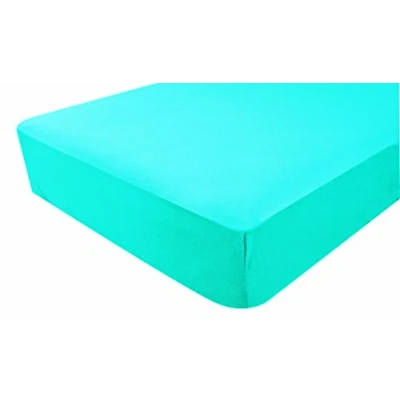 Afbeelding van DOMIVA Hoeslaken, jersey, 70 x 140 cm, turquoise