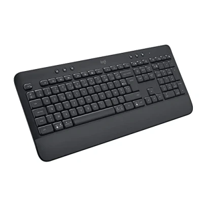 Afbeelding van Logitech Signature K650 Comfort Draadloos Toetsenbord Grijs NLB Azerty