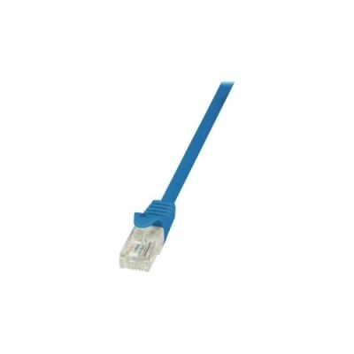 Image de LogiLink Cordon de raccordement RJ 45 (M) pour 1.5 m UTP CAT 5e bleu