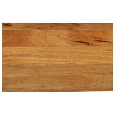 Afbeelding van vidaXL Tafelblad met natuurlijke rand 40x20x3,8 cm massief mangohout