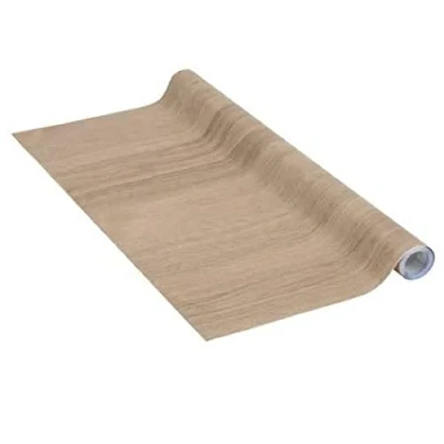 Image de Venilia Adhésif Pin taupe Perfect Fix, Feuille d&#039;effet bois, de meubles, Film adhésif, auto 45cm x 2m, 170µm (Épaisseur : 0,17 mm), 53336