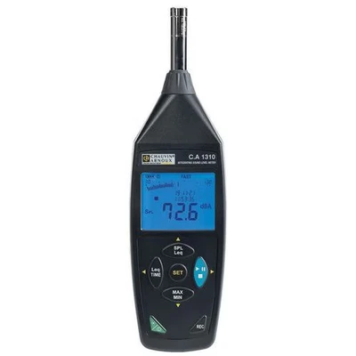 Afbeelding van Chauvin Arnoux C.A 1310 Decibelmeter Datalogger 30 130 dB 20 Hz 8 kHz