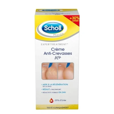Afbeelding van Scholl Pharma Herstellende Creme Hielkloven K+ 120 ml