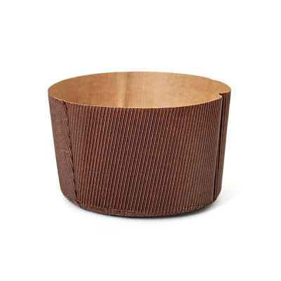 Afbeelding van Canasta/Panettone Bakvorm Ø15x11(h) cm 5 stuks